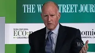 CA Gov. Brown on Politics and Sustainable Energy