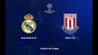 PES2021 Mater League 25-26 Champios League 결승 Stoke City VS Real Madrid FC