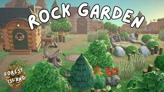 Cozy Deer Forest And Rock Garden