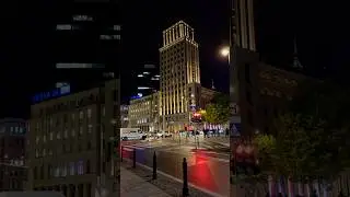 Night Walk in Warsaw