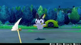 Emolga In Camp - Pokemon Sword & Shield