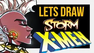 Lets Draw - STORM - X-men ( MIKE GARCIA )