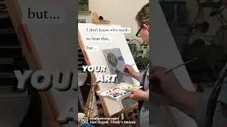 Quick Artist Encouragement Ep 1 #artistlife #artistsonyoutube #artmatters #artlife #keepcreating