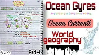 Ocean Gyres (Part 4) || World Geography || Lec.66 || An Aspirant !