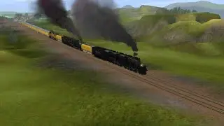 Union Pacific 4019 & 839(Me) pulling the last train of 2025