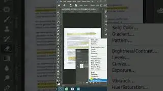 Remove highlight on text in photoshop - HaideraliGFX - Short Video