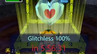 Majora's Mask Glitchless 100% Speedrun in 5:56:31