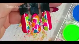 Быстрый и яркий дизайн пигментами! Fast and bright pigment design