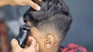 Advanced Barbering Techniques / How To Cut Low Drope Fade Haircut Easily