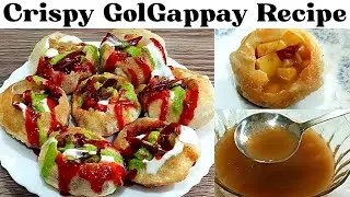 Gol Gappa Recipe By Spice Deal | Pani Puri Recipe | Crispy Homemade Gol Gappay Recipe Street Style