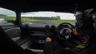 Lotus Exige at a Lotus on Track day at Croft Circuit