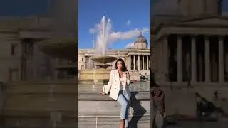 Fashion video in Trafalgar Square , music - I like the way you kiss me Vs Onuka mash up