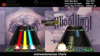 Miss May I - Burn My Pages Clone Hero Guitar and Drum Chart