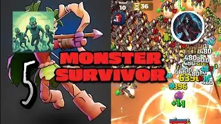 Monster Survivor Gameplay Part 5: Fallen Fortress II &ndash; The Return of the Undead Horde! 🏰🧟 #Monster