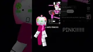 I HATE PINK|| #emojicat #roblox #duet #pink #join #emoji #cute #animation #gachaclub #trend #:p