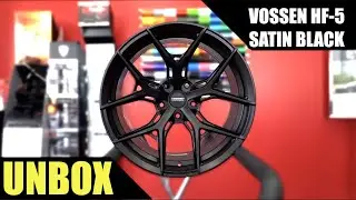 Vossen Wheels: HF-5 Satin Black Unboxing