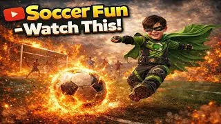 TREX Tegan - Soccer Time Fun