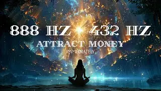 888 Hz + 432 Hz 💰 Infinite Abundance & Wealth Frequency Magnet | Manifest Money While You Sleep