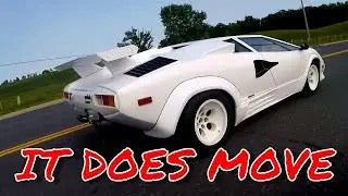 Sights and Sounds of a Countach replica