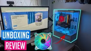 🖥️ Torre GAMER NOX HUMMER VISION WHITE con VENTILADORES ARGB Mars Gaming