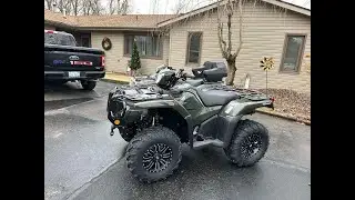 Upgraded wheels & Tires 2024 Honda FourTrax Foreman Rubicon 4x4 #offroad #atv