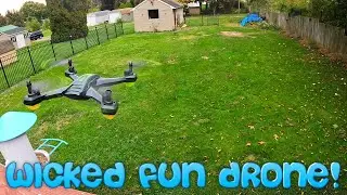 СУПЕР ВЕСЁЛЫЙ ЛЕТАЮЩИЙ ДРОН: AVIALOGIC H22 RC Drone с HD-камерой для взрослых, квадрокоптер с FPV