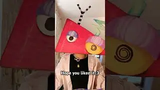 Making Zooble mask #tadc #art #zooble #theamazingdigitalcircus6 #cosplay #gangle #drawingzooble