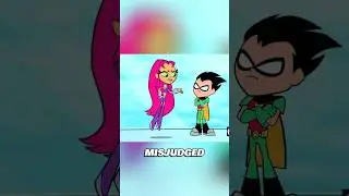 Robin is JEALOUS of his GF's Parasite! #reels #teentitansgo #funny #dc #cartoon #shorts