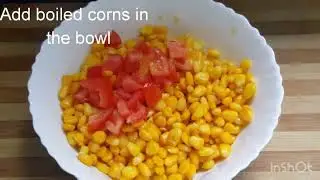 Healthy salad recipe (# salad,cornsalad)