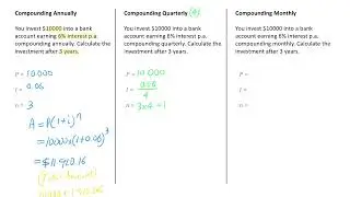 Calculating Compound Interest   Using the Formula