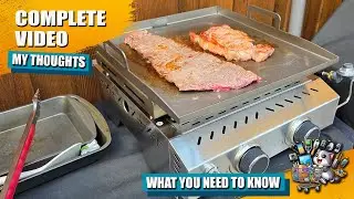 Kismile Tabletop Gas Grill Review: Perfect Camping Companion!