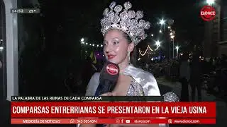Comparsas entrerrianas se presentaron en la Vieja Usina - Elonce