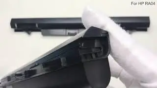 Black Battery for HP RA04 (2200mAh VS 4400mAh)