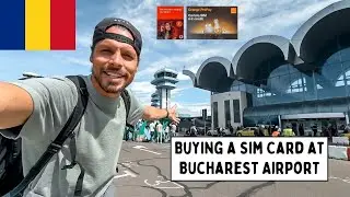 Buying a Sim Card at Bucharest Airport