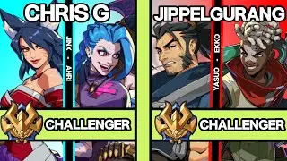 2XKO ▰ CHRIS G (Jinx-Ahri) vs JIPPELGURANG (Yasuo-Ekko) ▰ 2XKO Pro Replays
