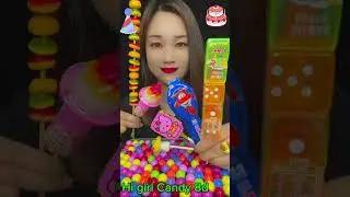 Sweet candy snacks p812#mukbang #canddy 