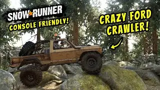 This FORD RANGER take on EVERYTHING! | 1983 Ford Ranger Desert Crawler in SnowRunner!