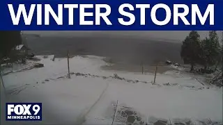 MN winter storm: Live from the northern border