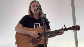 Timothy Monger gently rocking the 2022 Ann Arbor Art Fair