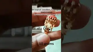 Beautifully crafted Coral Ring
