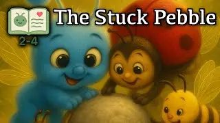 The Stuck Pebble | Bedtime Story for Toddlers | Gentle Tale About Teamwork & Strength