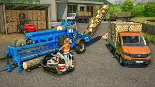 Fendage et Transport de Bois de Chauffage à l'entreprise 