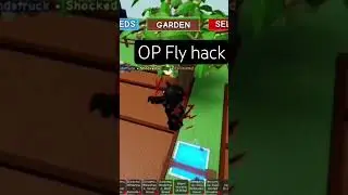 what do you guys think of my fly hack? #growagarden #flyhack