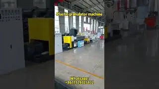 Plastic recycling pelletizer machine | Plastic pellet making machine