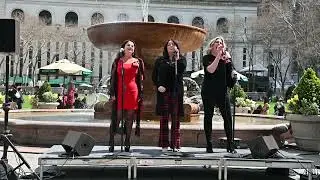 The Highland Divas Bryant Park 4/8/2022 Tartan Week