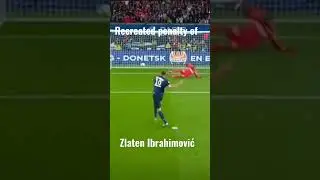 Recreated Zlatan ibrahimović penalty🥶🥶#football #trending#messi#trendingshorts #ibrahimovic#viral