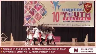 Live Performnce ODM College Students on the Youth Festival GJU Hisar