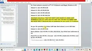 VLSM Activity  2