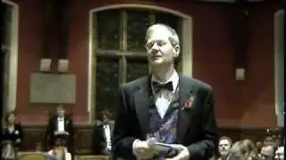 Charles Thomson, Stuckist, at the Oxford Union
