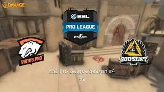 Virtus.pro vs. GODSENT - ESL Pro League Season #4 EU - Qualifikations-Spiel
